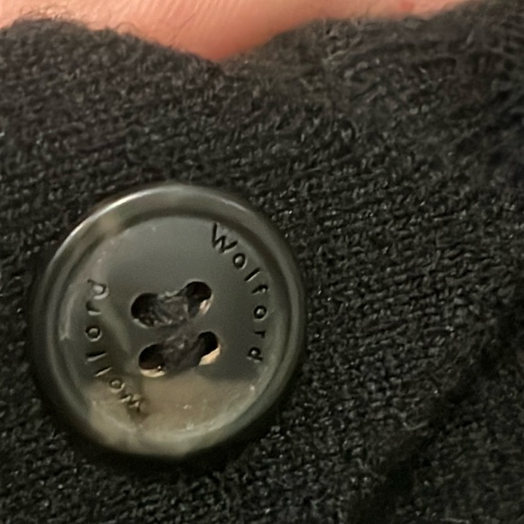 Wolford Super Crop Bolero Turtle Neck Sweater-Wool Blend - Picture 7 of 16